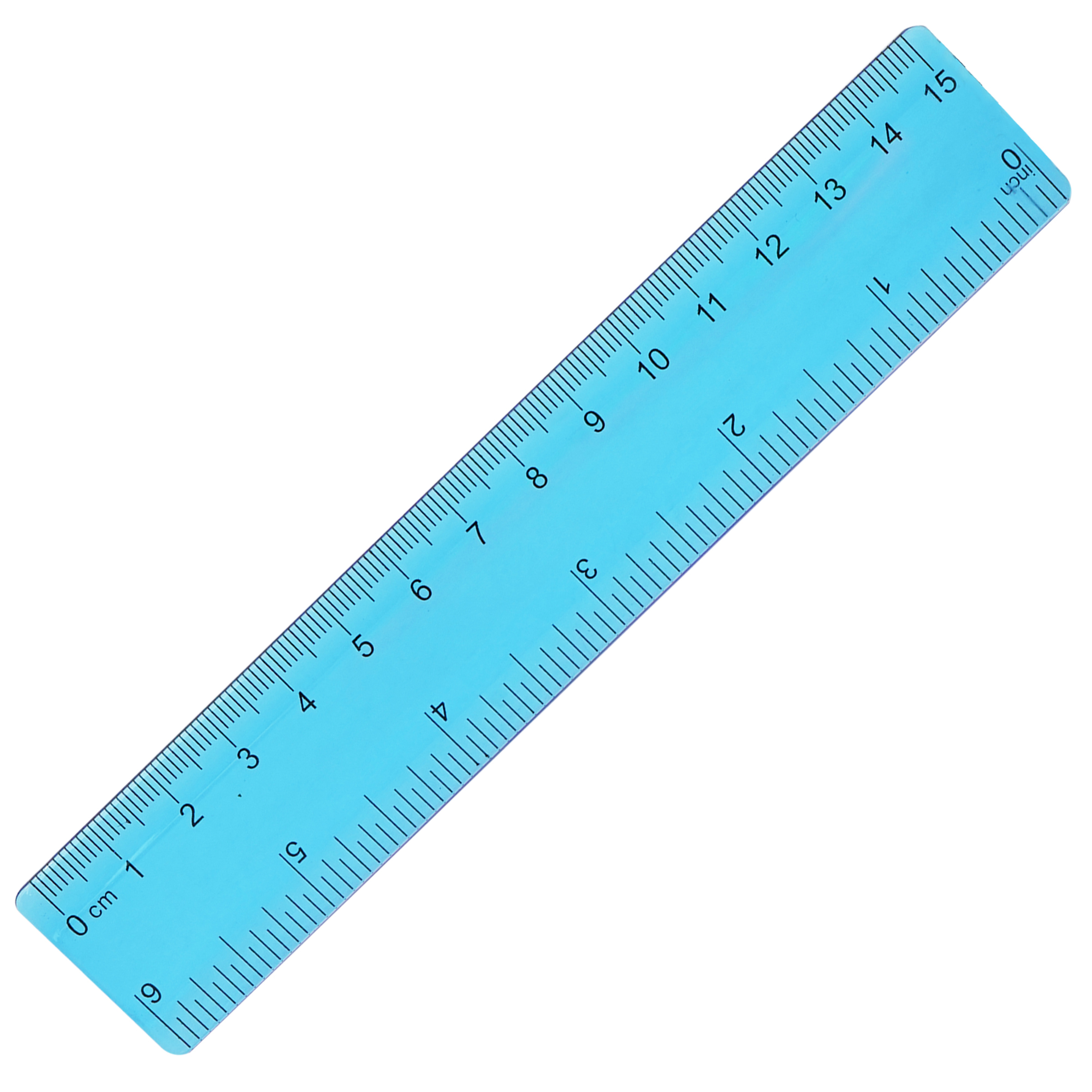 Plastic Colored Thick Transparent Rulers 7