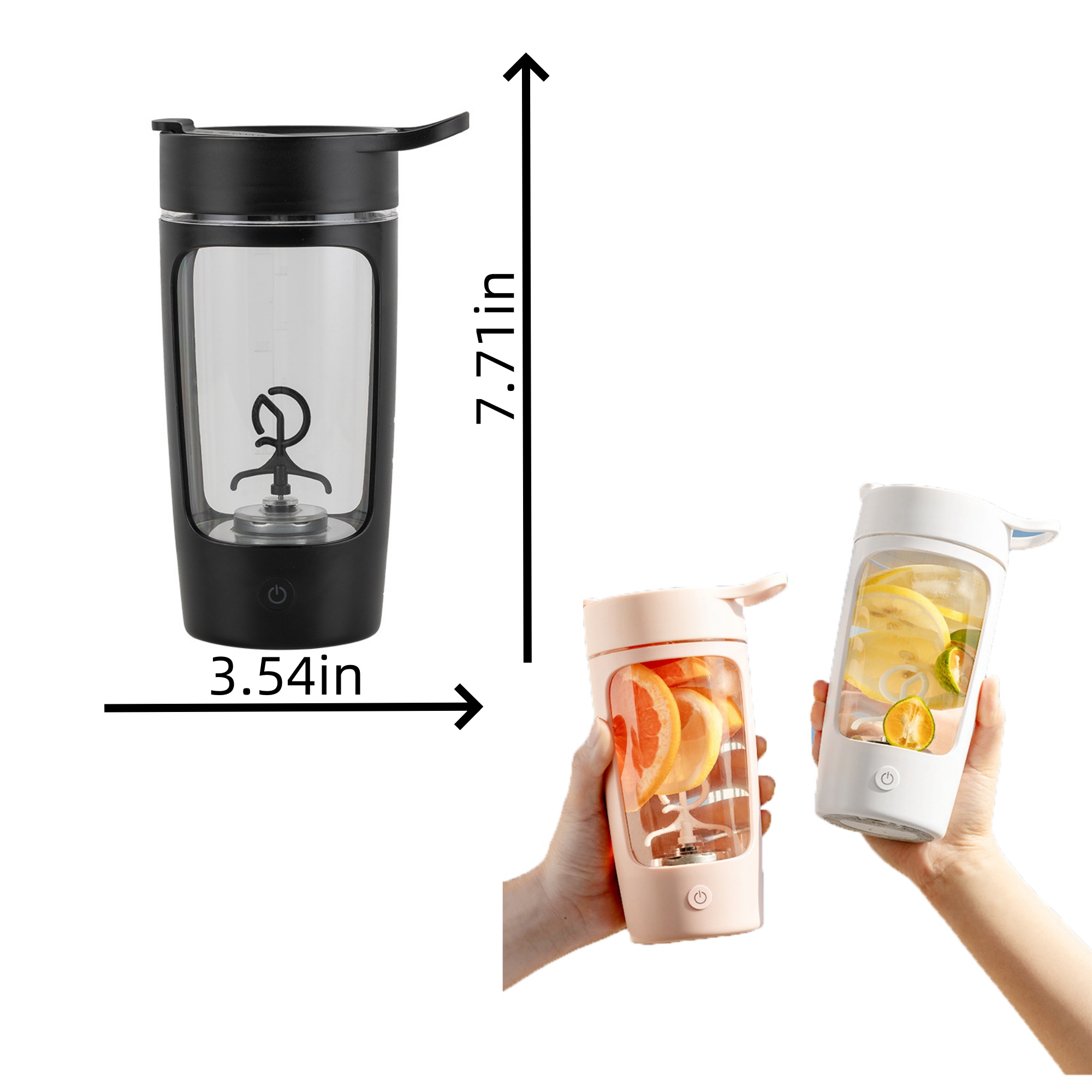 Customized protein powder electric mixing cup 3