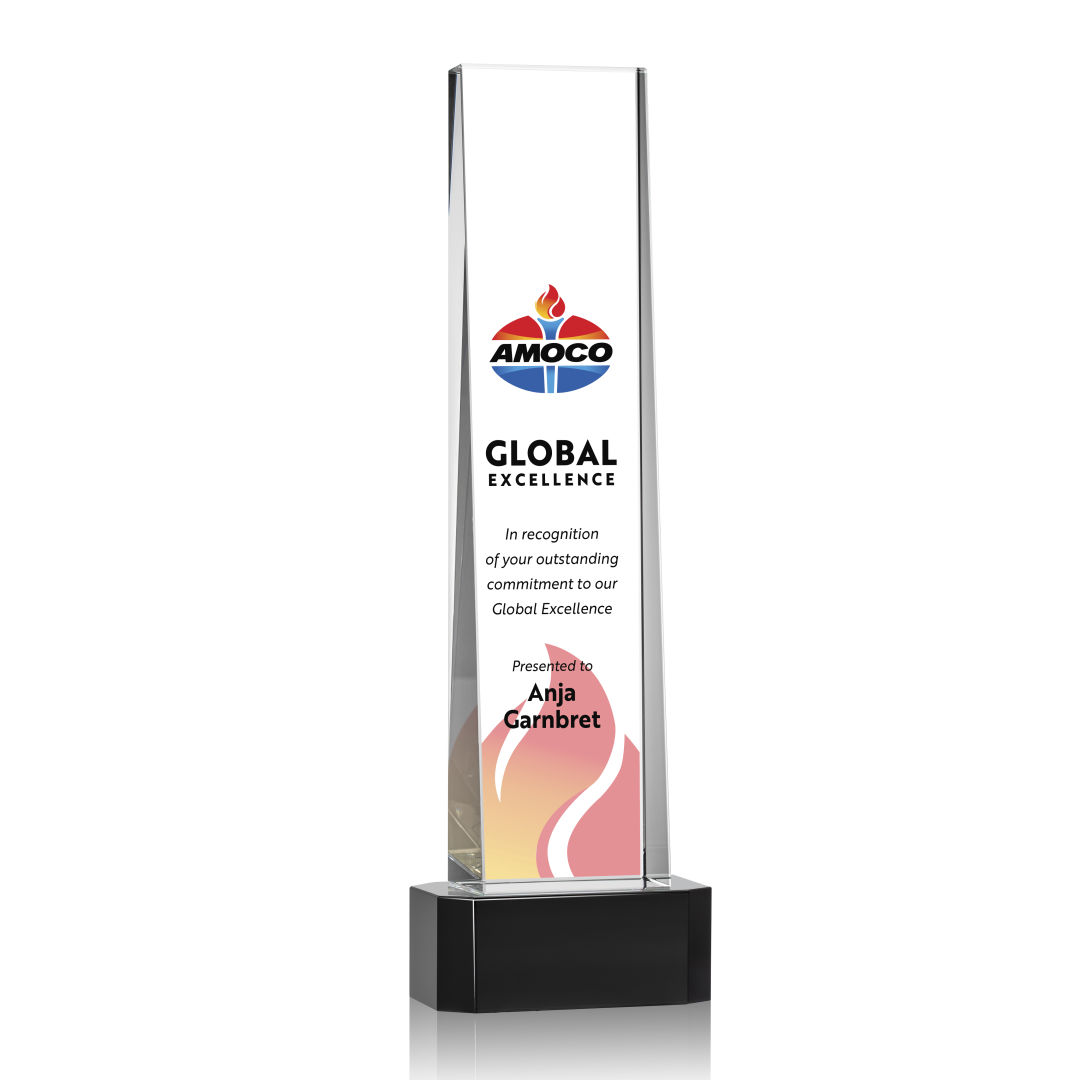 Milnerton VividPrint™ Award on Base - Black 12