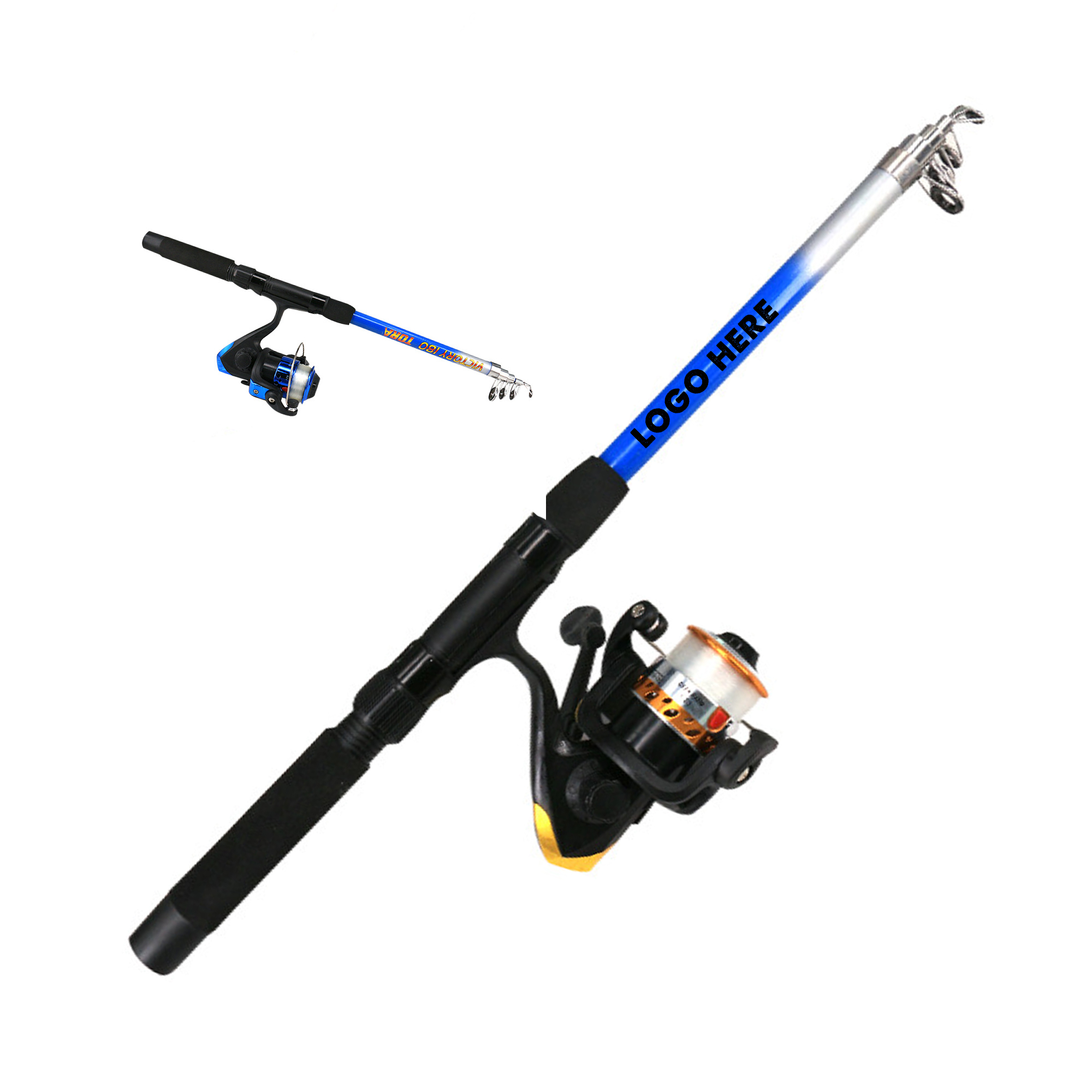 Portable Section Telescopic Fishing Rod 2
