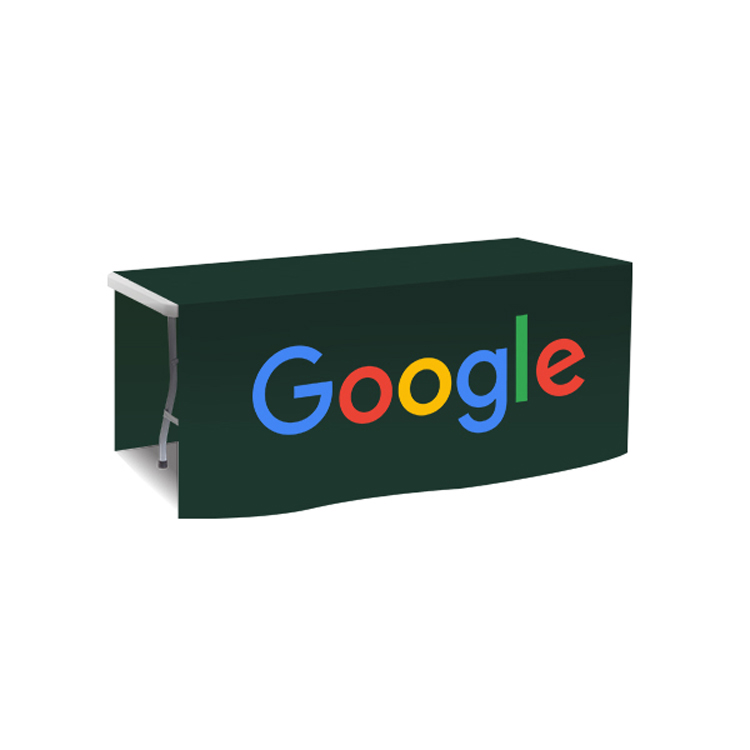 72 in. x 88 in. PolyKnit™ Table Drop (Full Color Logo) 31