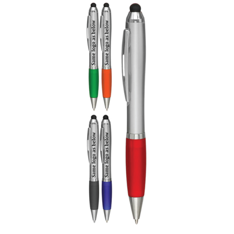 Assorted Colors Stylus Ballpoint Pen 3