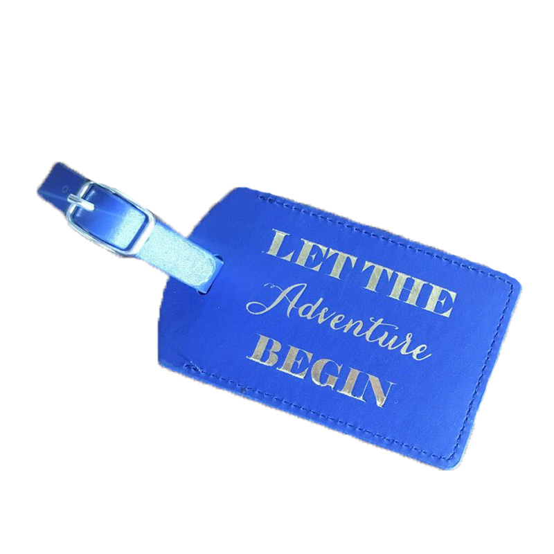 PU Leather Luggage Tag 1