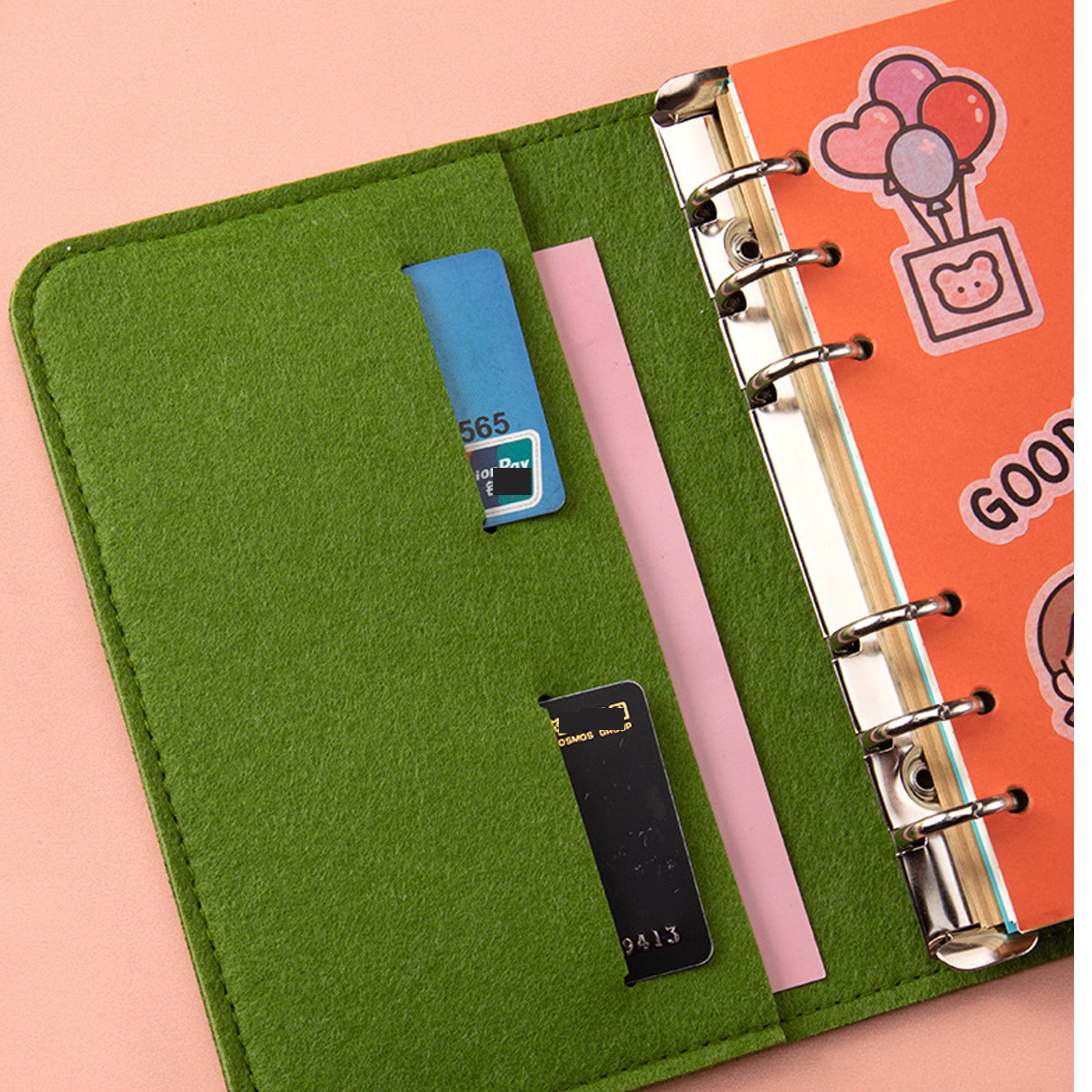 A5 Felt Cover Journal Notebook 8