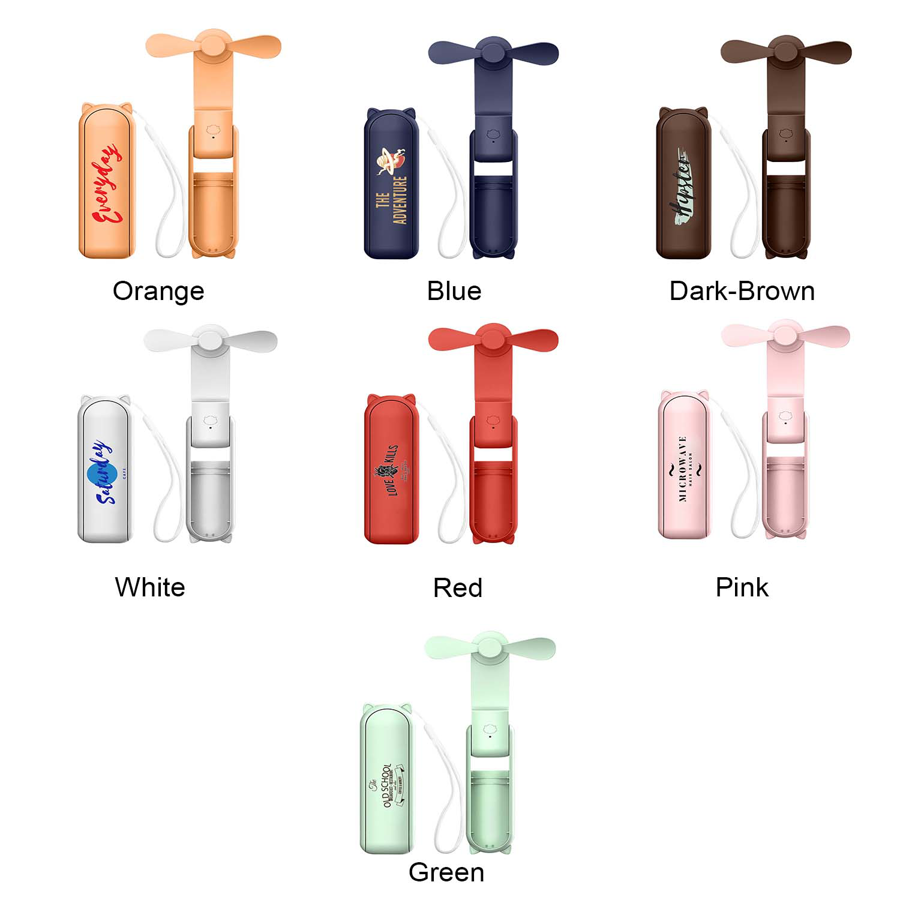 Handheld Fan Power Bank 1500mAh 9