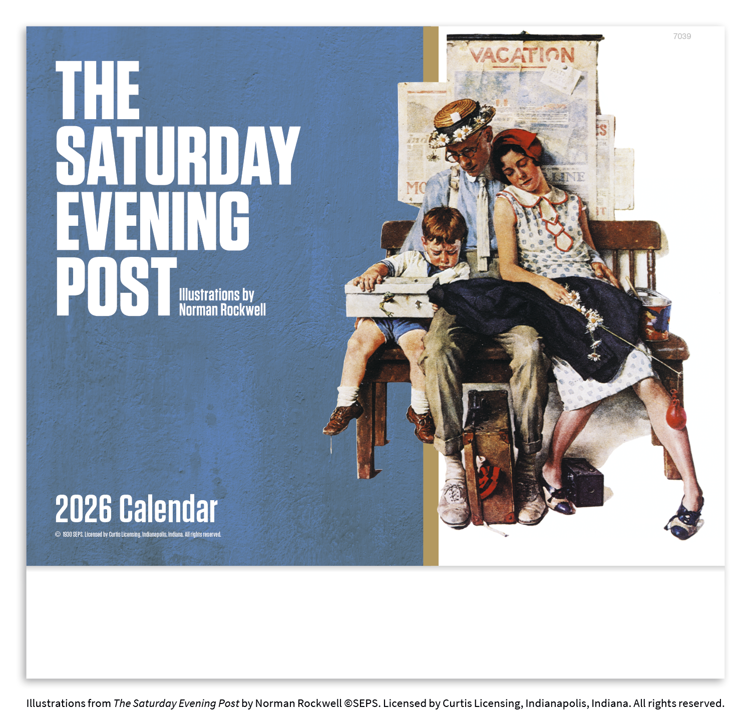 Good Value™  The Saturday Evening Post Illustrations by Norman Rockwell – Stapled Calendar 21