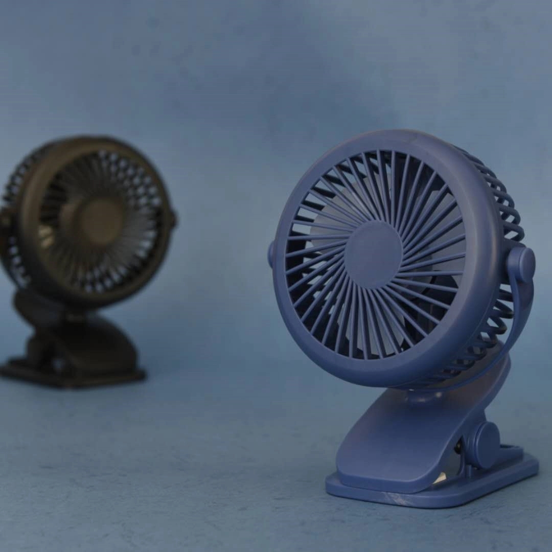 Rotatable Rechargeable Portable Clip USB Fan 7