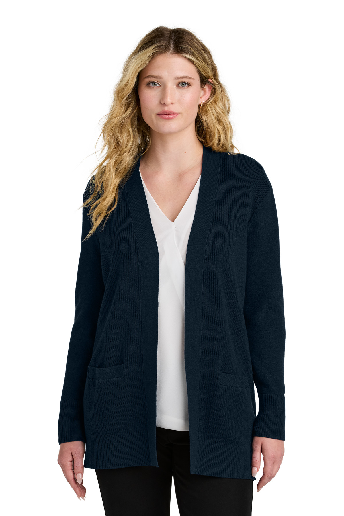 Port Authority Women's Easy Care Open-Front Cardigan Sweater LSW2890 34