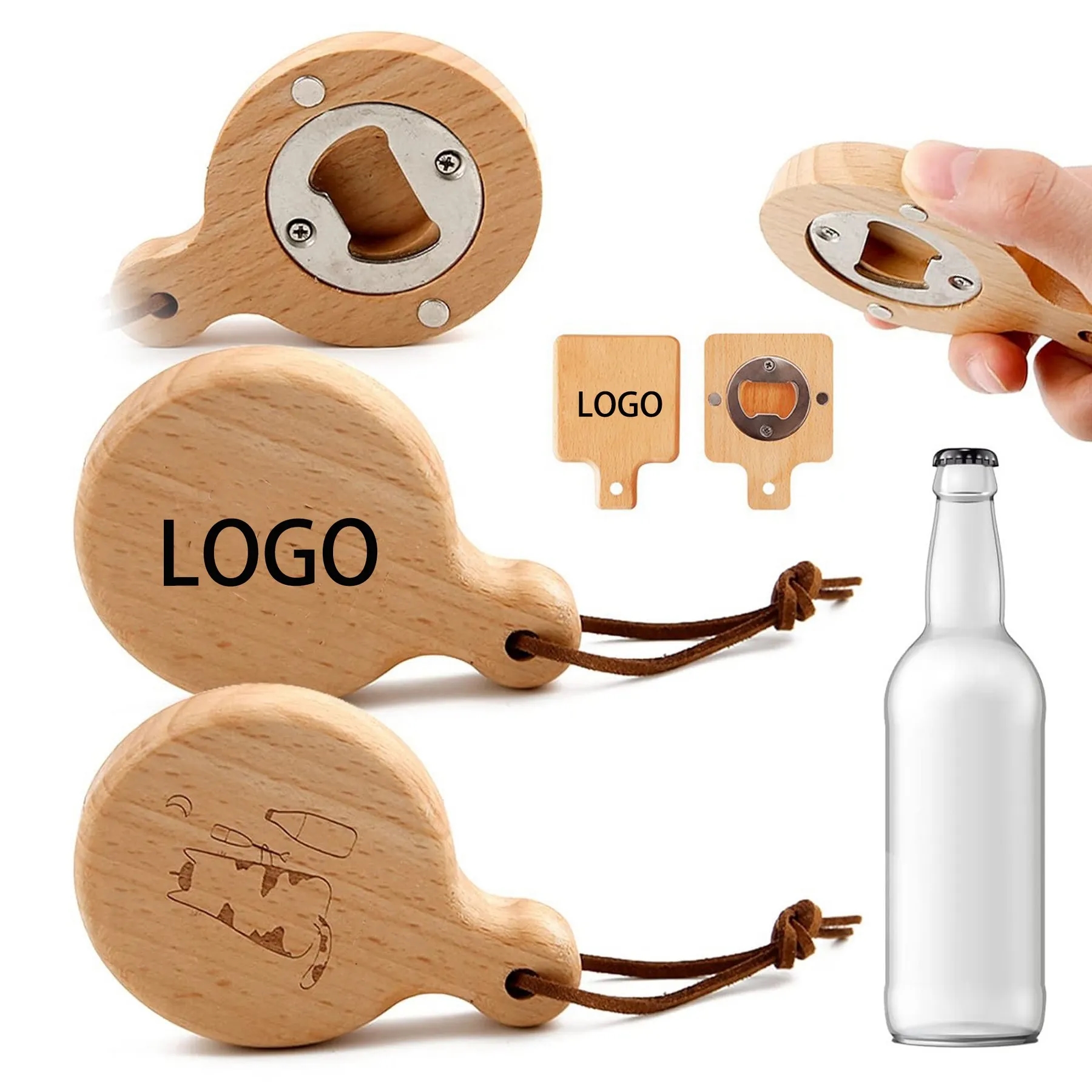 Refrigerator magnetic bottle opener 2