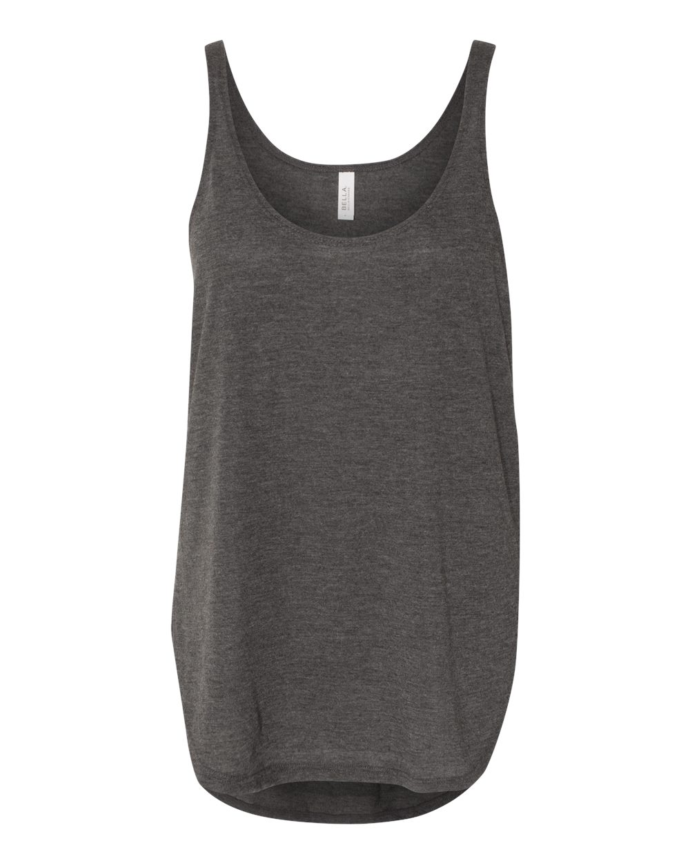 Women's Flowy Tank with Side Slit - 8802 4
