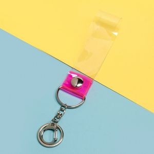 PVC Keychain Ring With Band 25