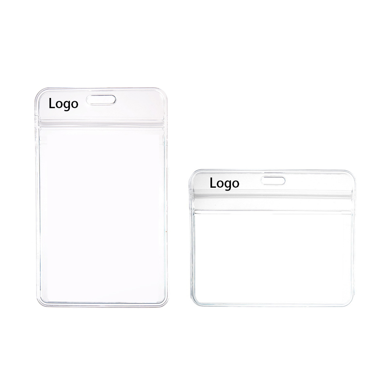 PVC Transparent ID Card Badge Holder 5