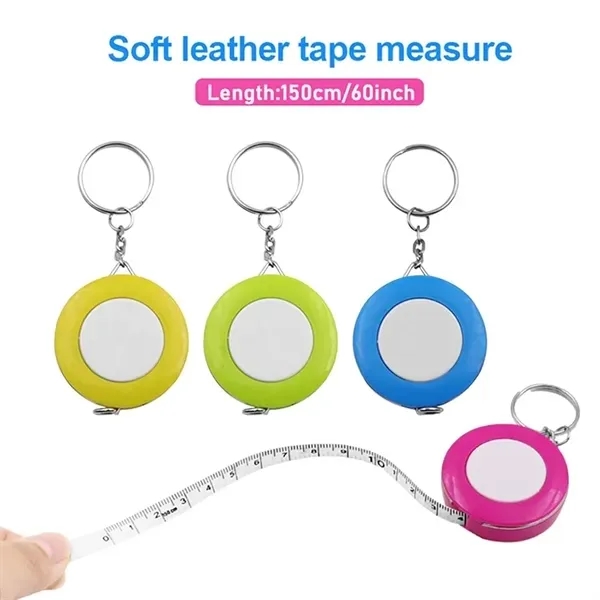 Mini Retractable Tape Measure Keychain - Small 5ft/ 1.5m 11