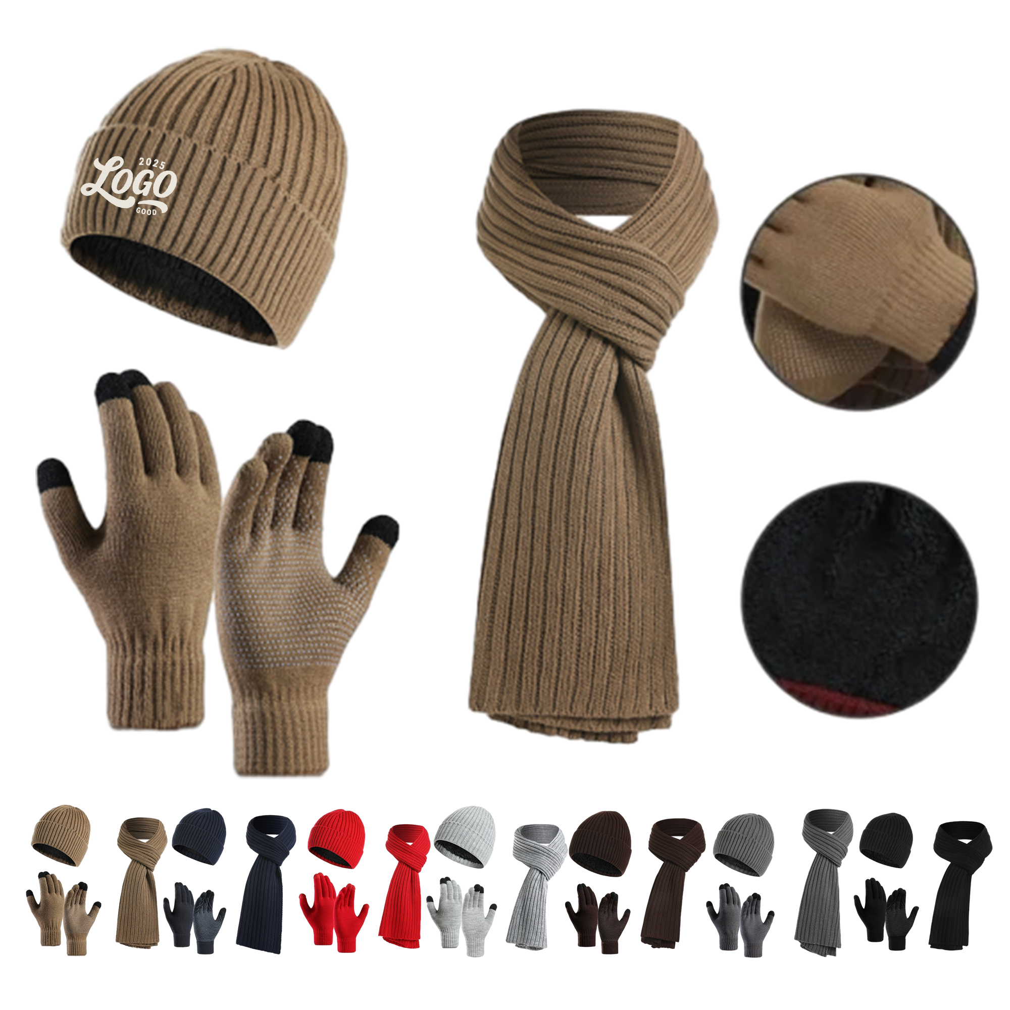 Cold Weather Warm Accessories Gift Set 2