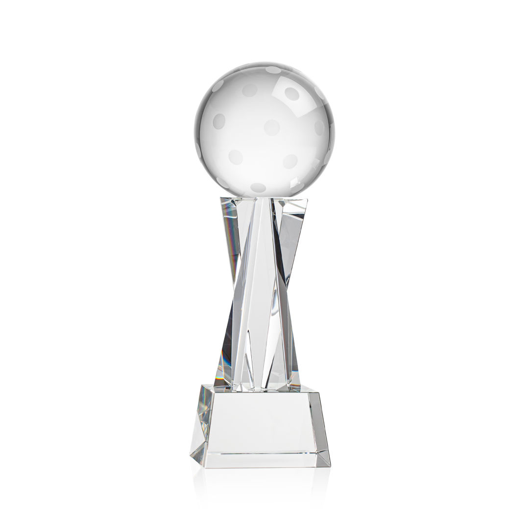 Pickleball Award on Grafton Base - Clear 5