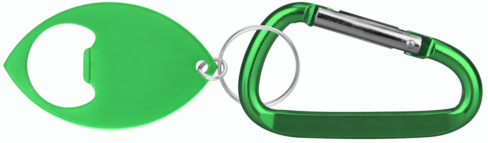 Football Shaped Bottle Opener w/ Key Ring & Carabiner 5