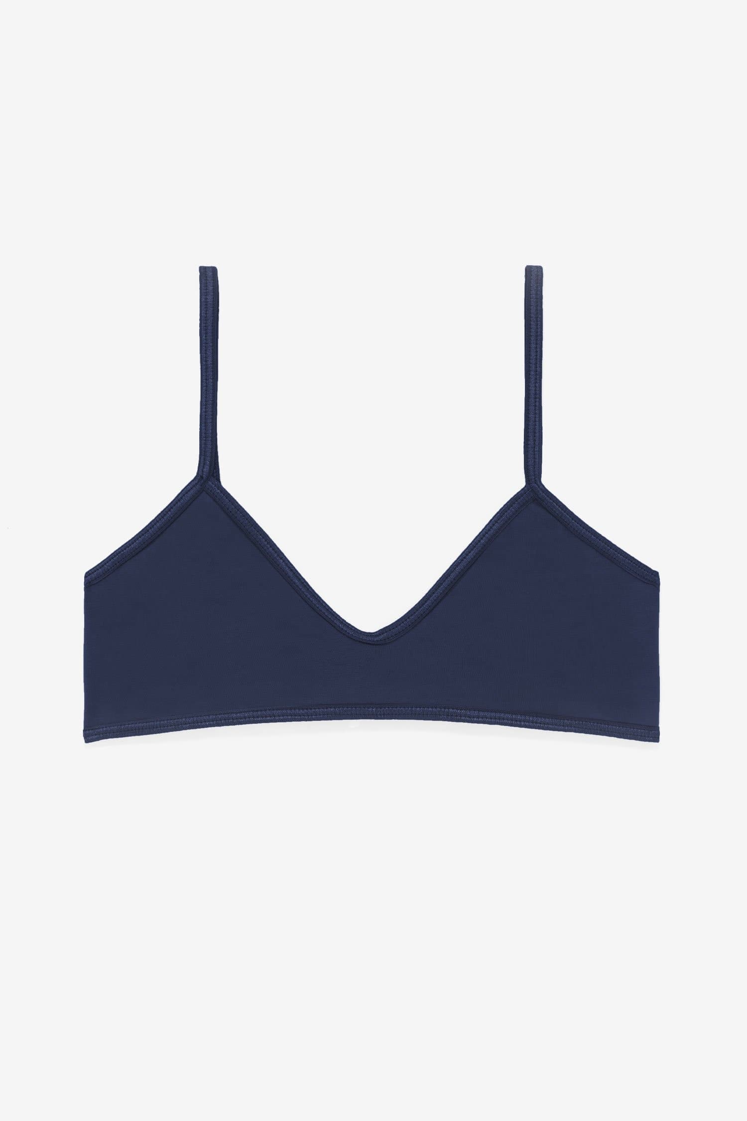 COTTON SPANDEX SPAGHETTI BRALETTE 21