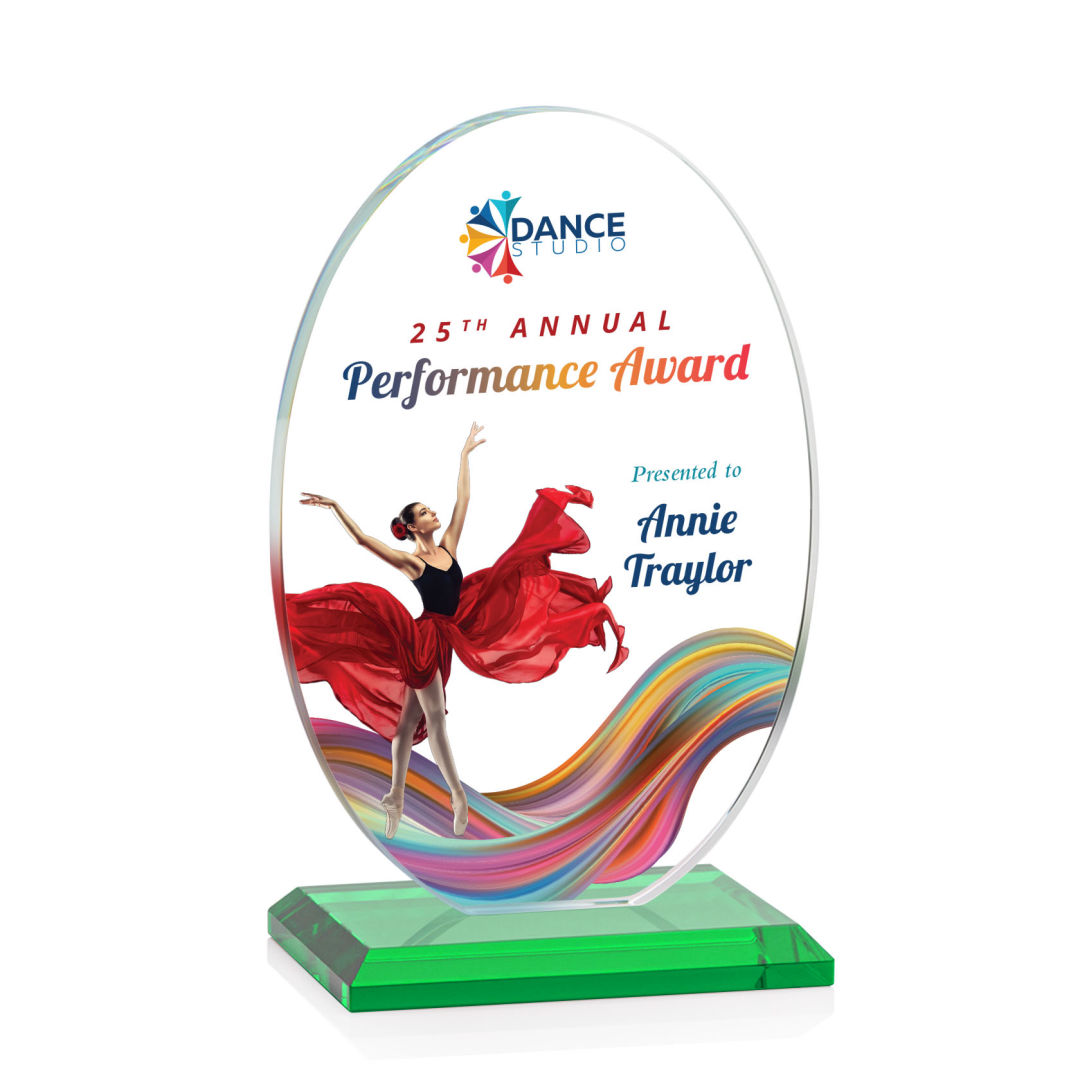Austin (Vert) VividPrint™ Award - Green 3
