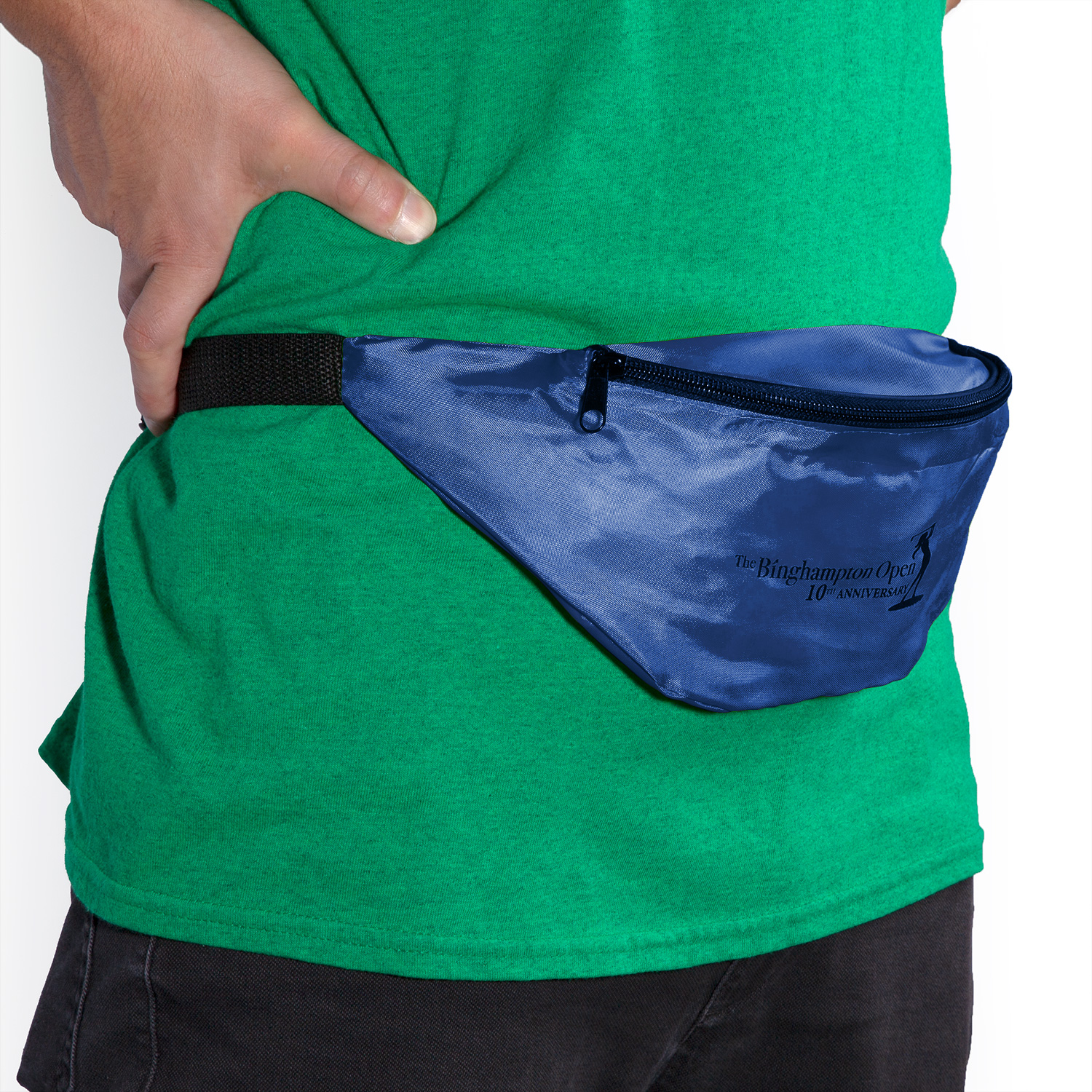 Sidekick Polyester Fanny Pack (1 Color Imprint) 5