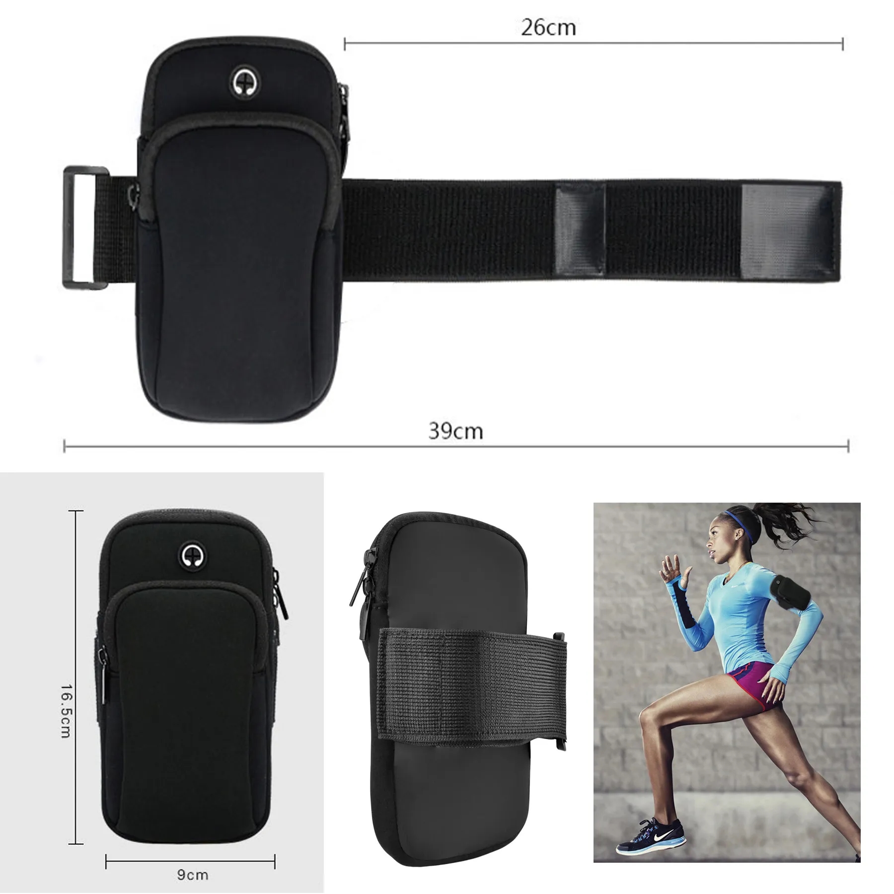 Arm Band Mobile Phone Holder Bag 3
