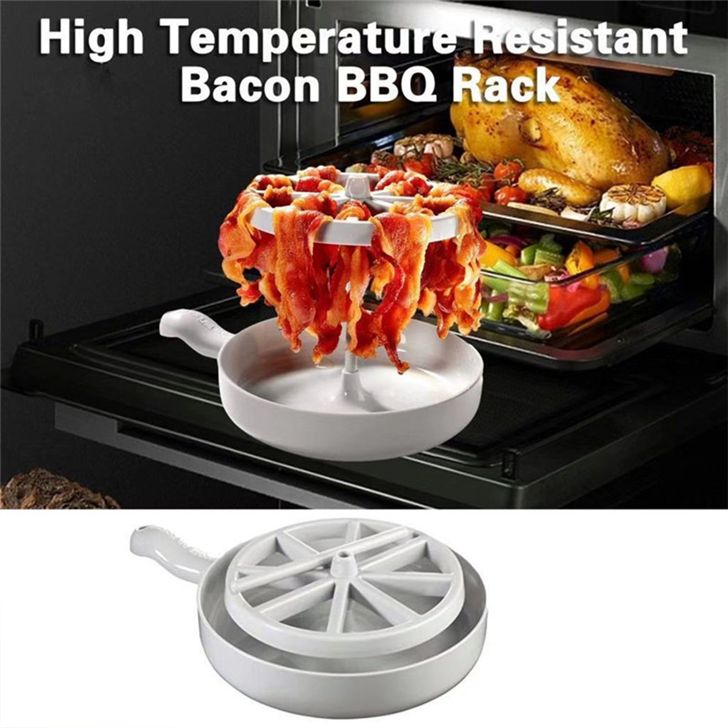 Polypropylene Barbecue Bacon Grill 6