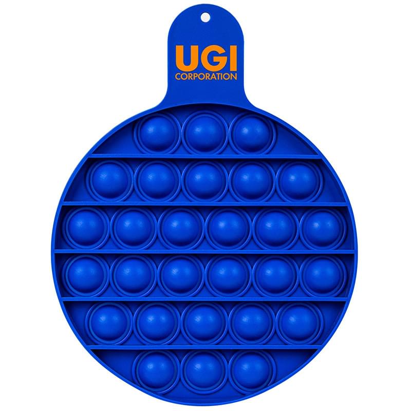 Round Fiddle Popper Silicone Sensory Fidget Toy 8