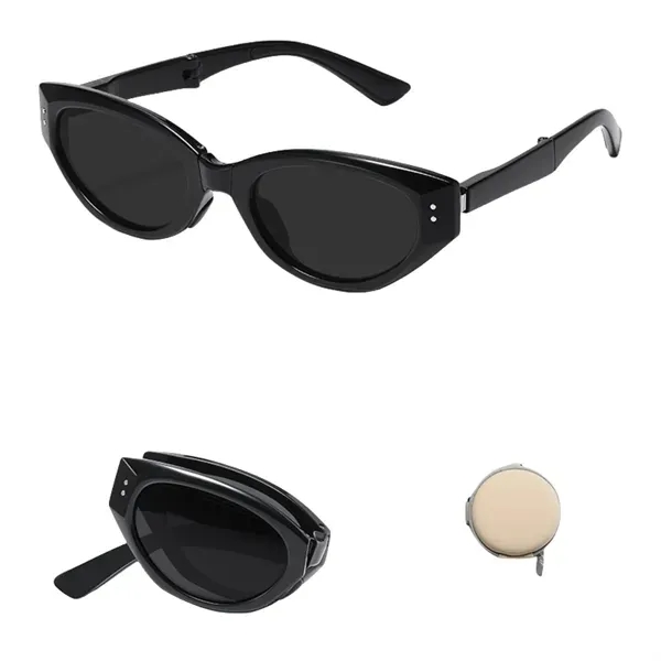 Cat-Eye UV Protection Sunglasses - Foldable Fashion Shades 11