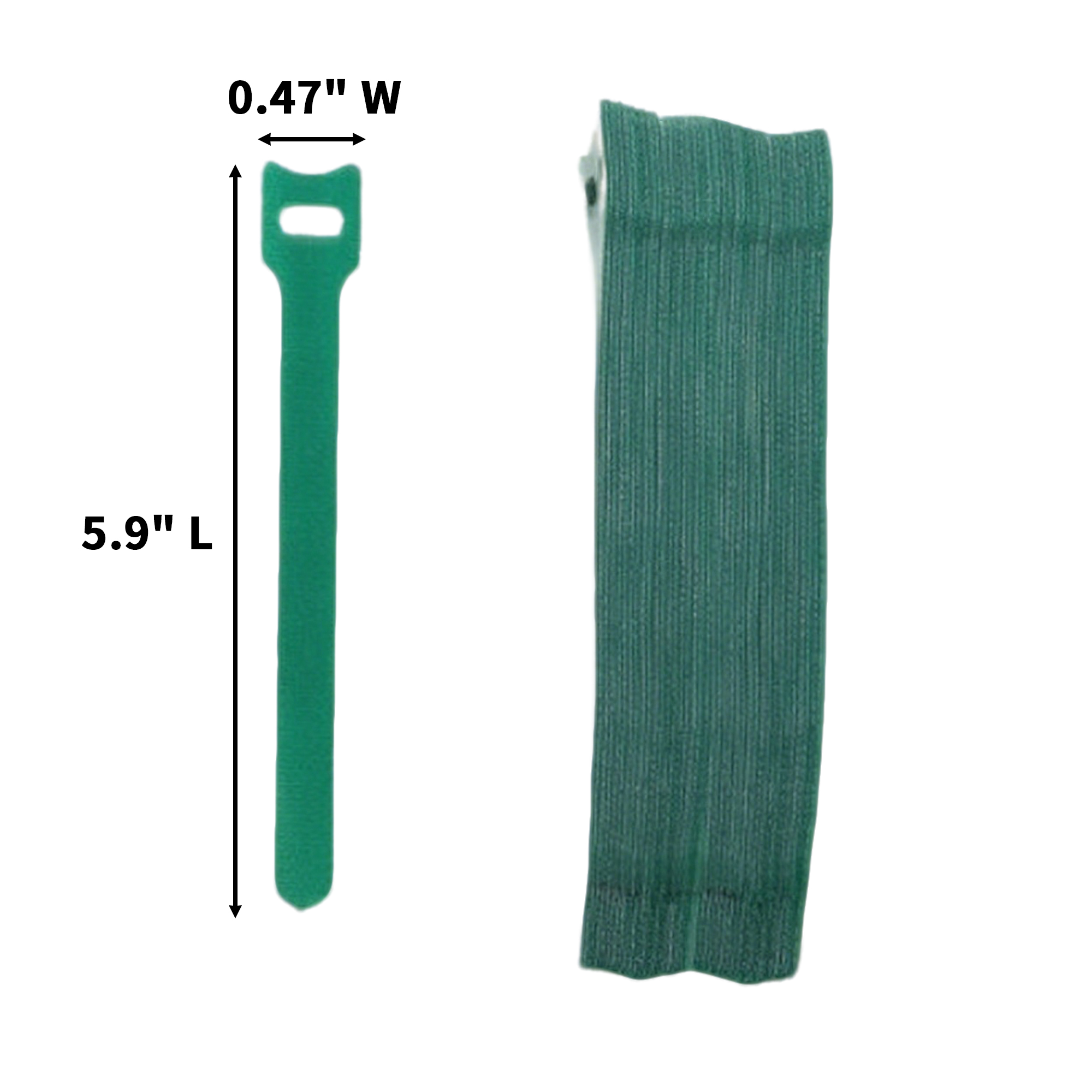 Reusable Nylon Desktop Cable Tie Organizer Strip 4