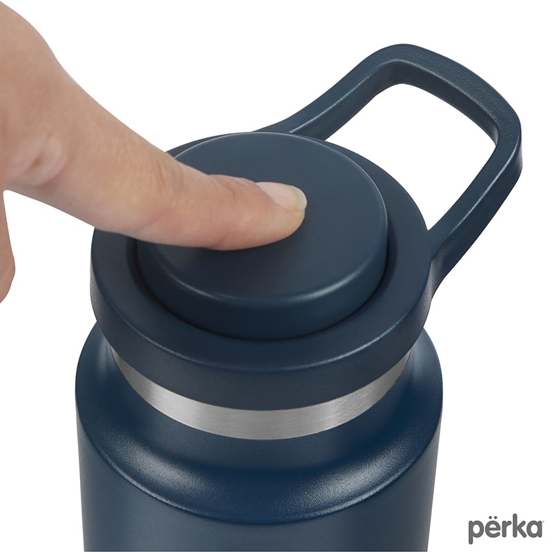 Perka® Monroe 24 oz. Double Wall Recycled Stainless Steel Water Bottle 58