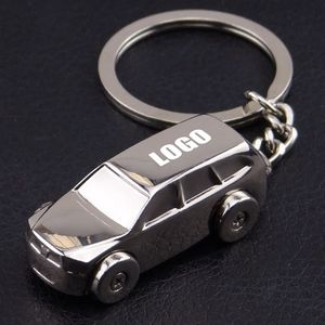 Jeep Shaped Keychain With Durable Split Ring Attachment 4