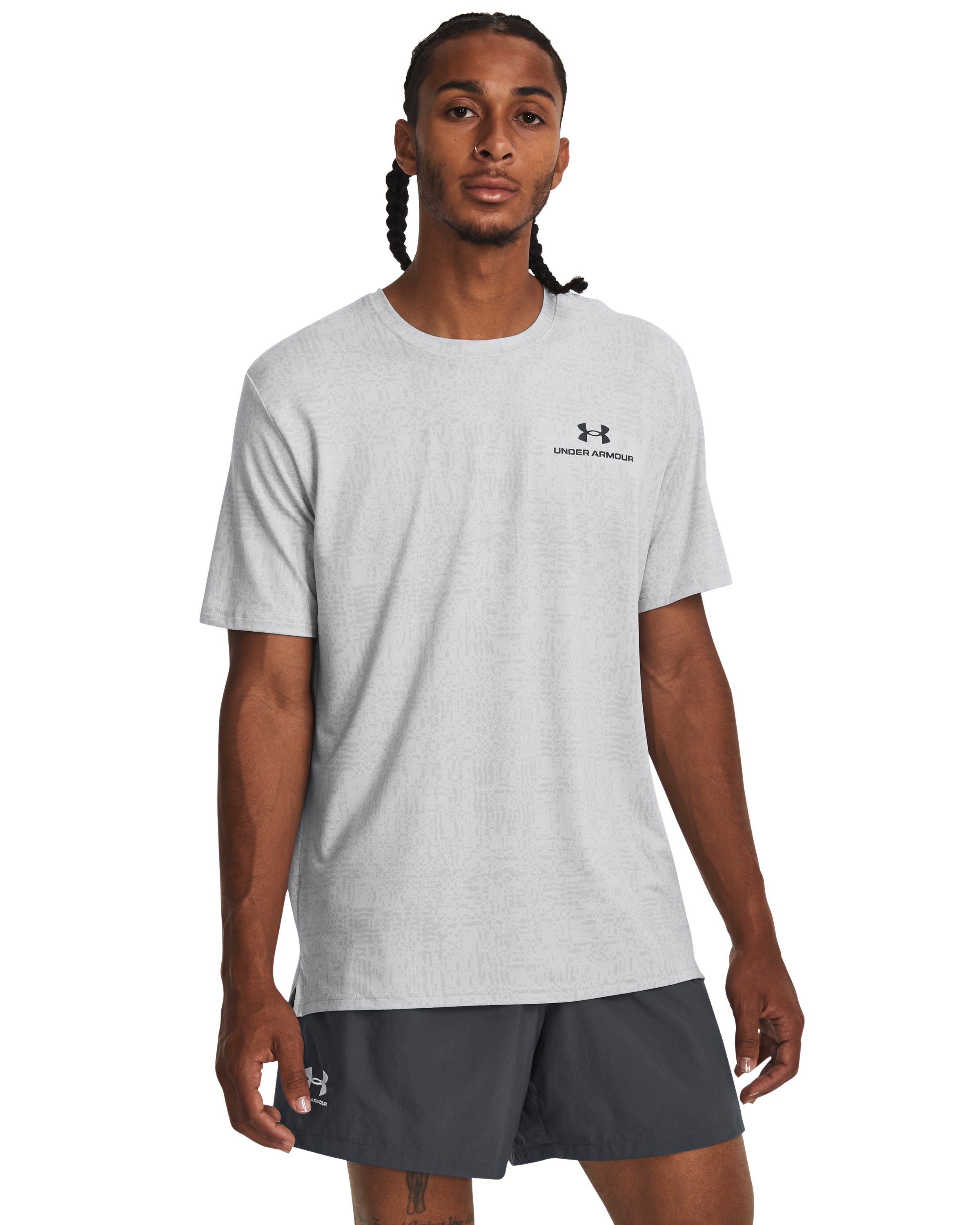 UA RUSH Energy Print Men's Short Sleeve 7