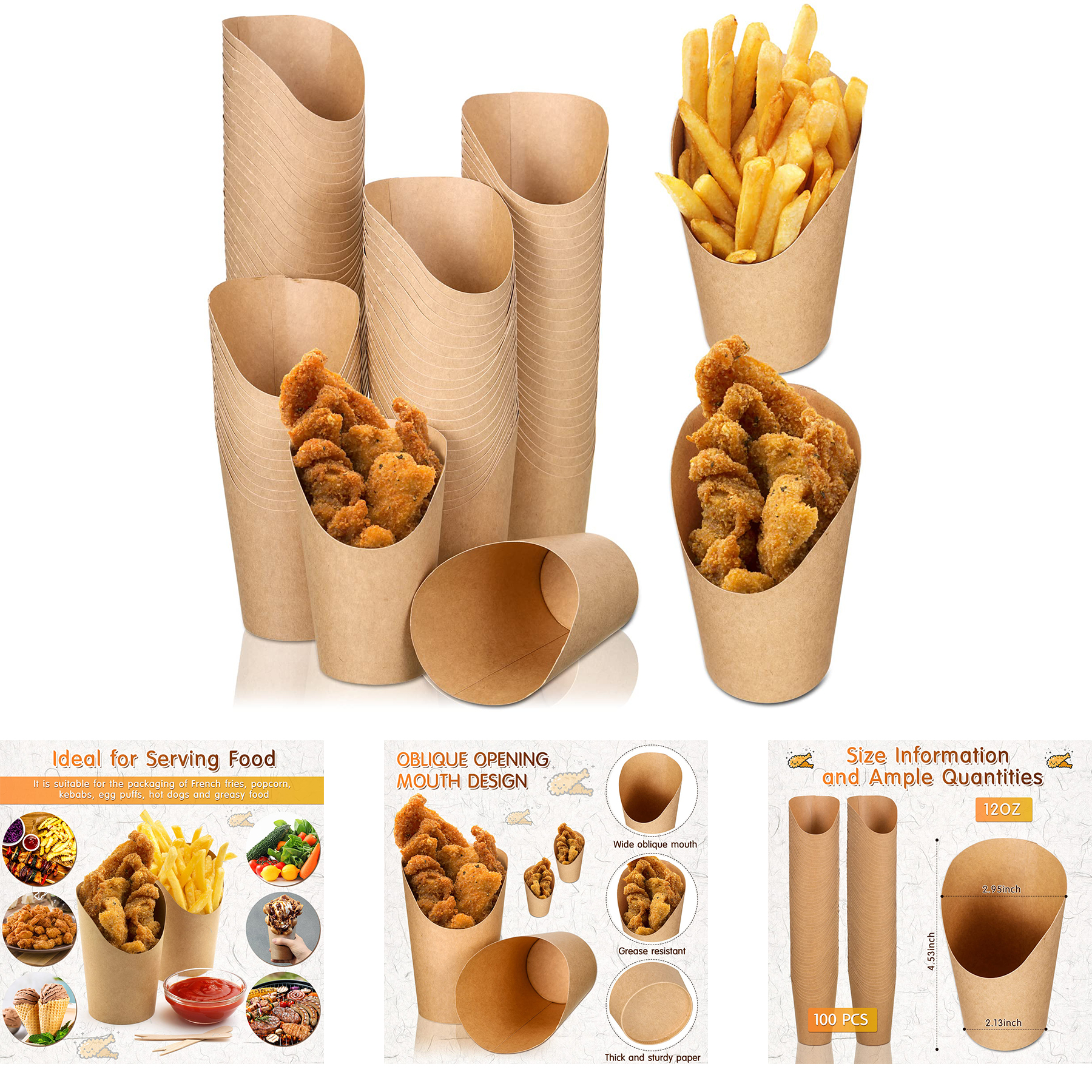 12oz French Fry Cups 2