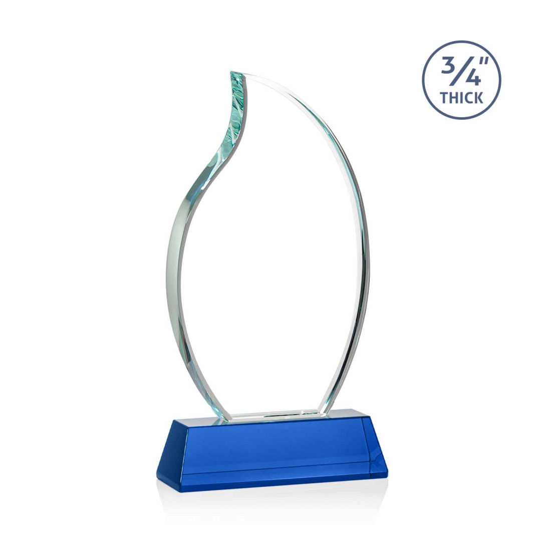 Croydon Flame Award on Newhaven Base - Blue 7