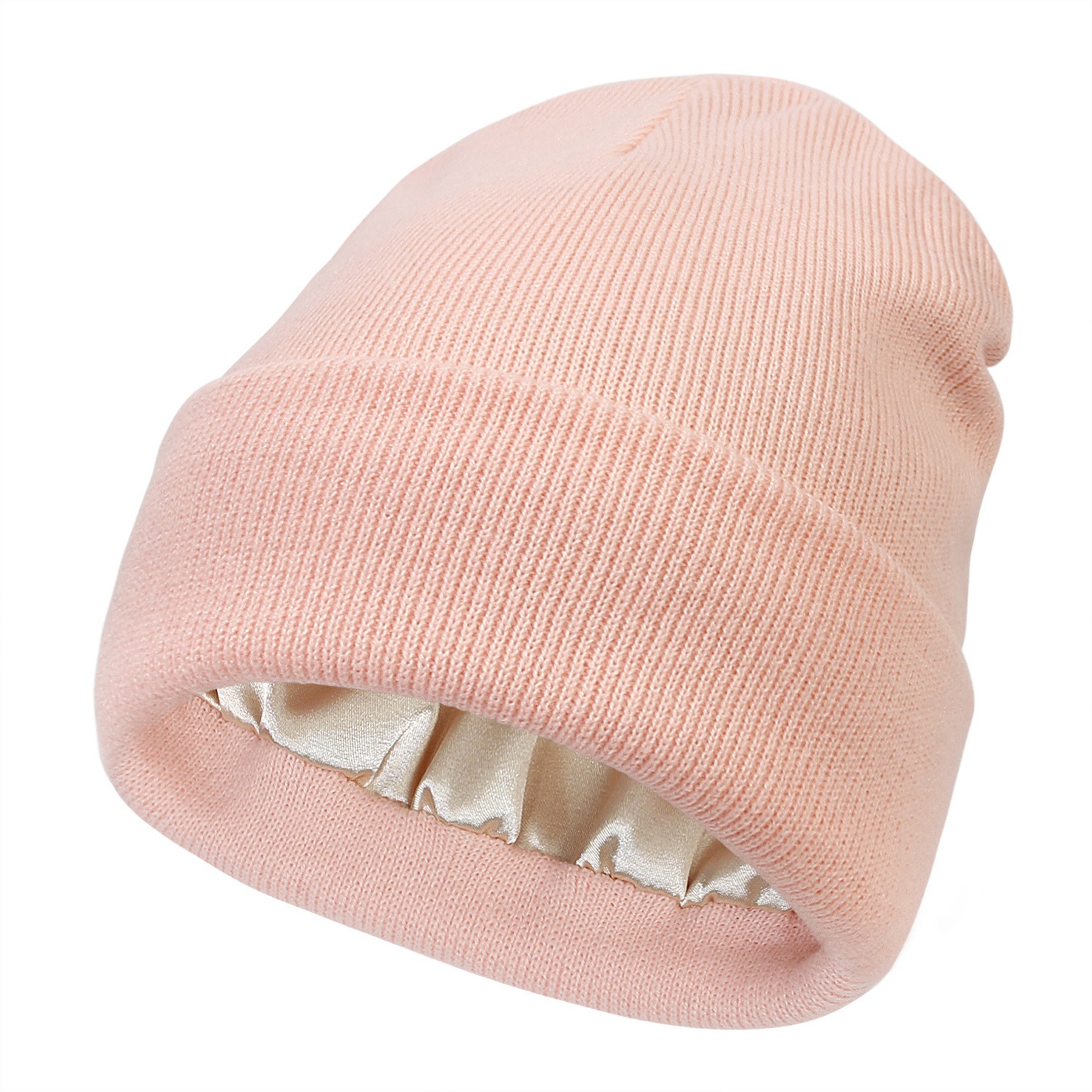Satin Lined Beanie Hat 12
