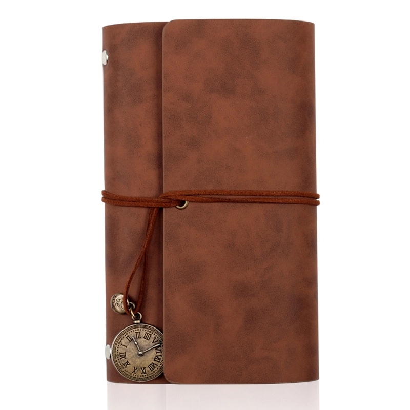 PU Leather A6 Business Travel Journal Pocket Notebook 9