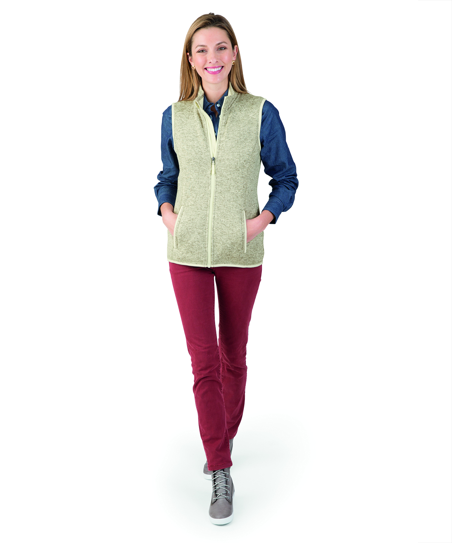 Women's Pacific Heathered Vest 28