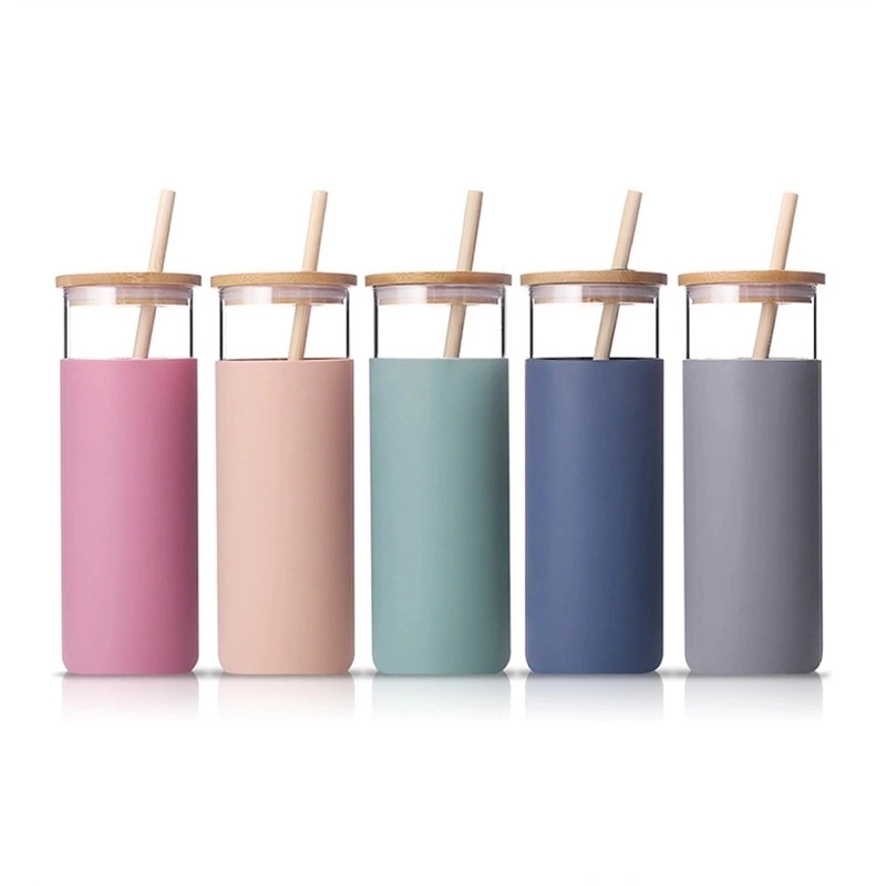 Glass Tumbler With Bamboo Lid 3