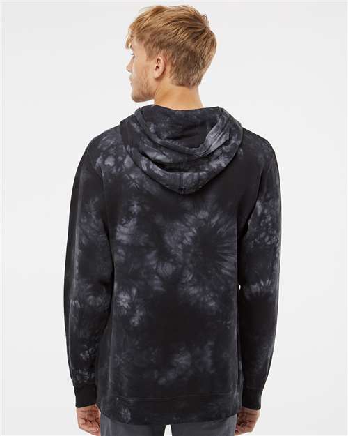 Unisex Midweight Tie-Dyed Hooded Sweatshirt - PRM4500TD 59