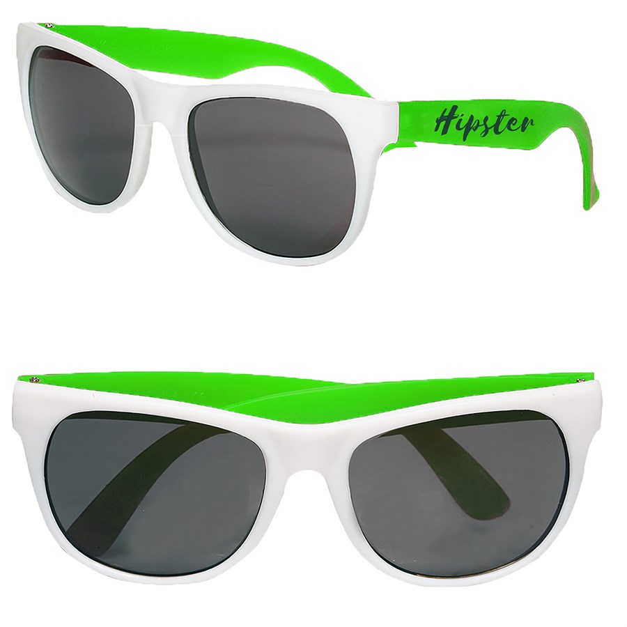 Two-Tone Stylish Plastic Sunglasses 13