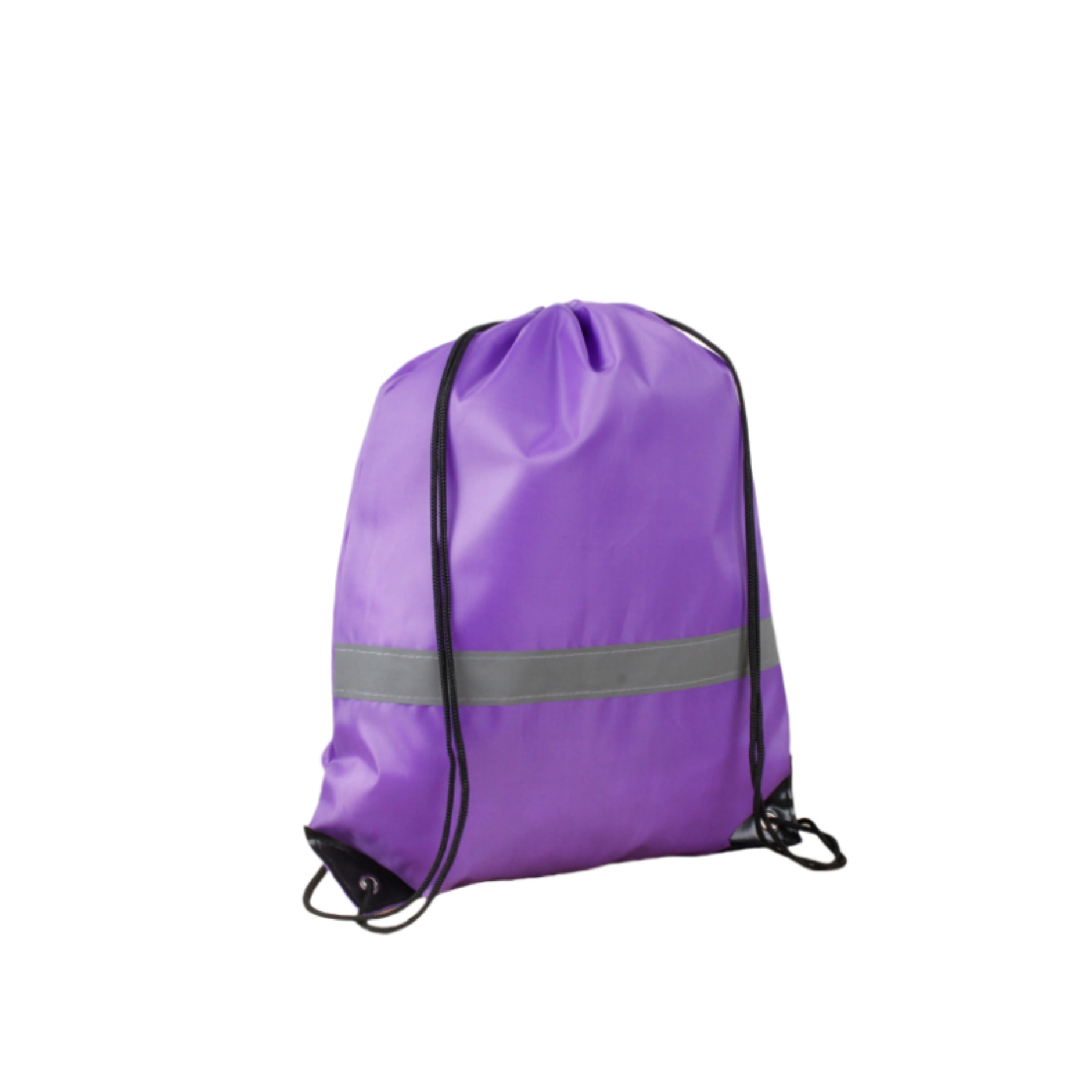 Drawstring Backpacks Bags with Reflective Strip 2