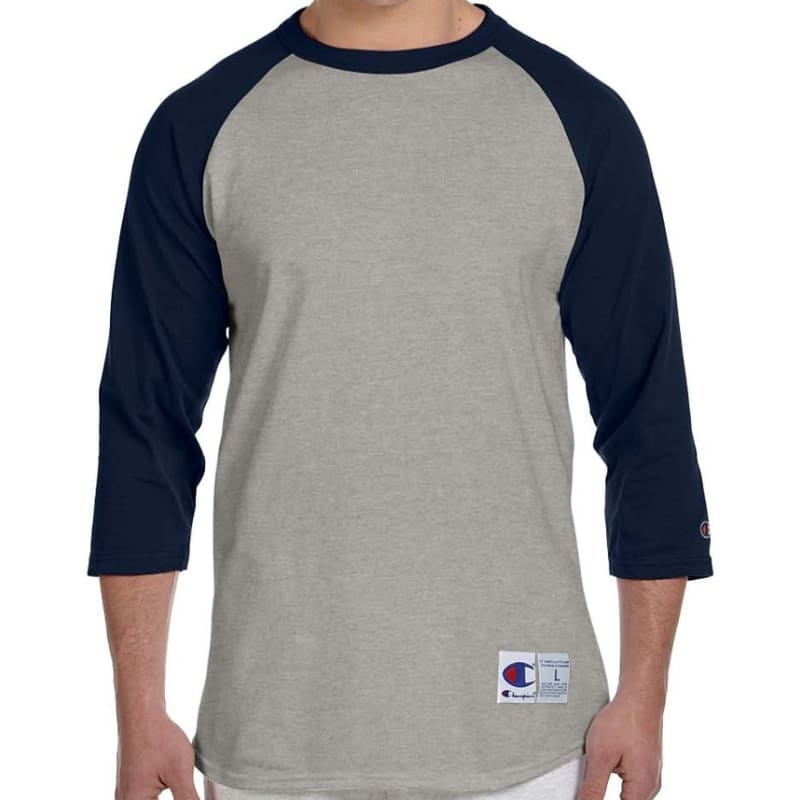 Champion 5.2 Oz. Raglan Baseball T-Shirt 8