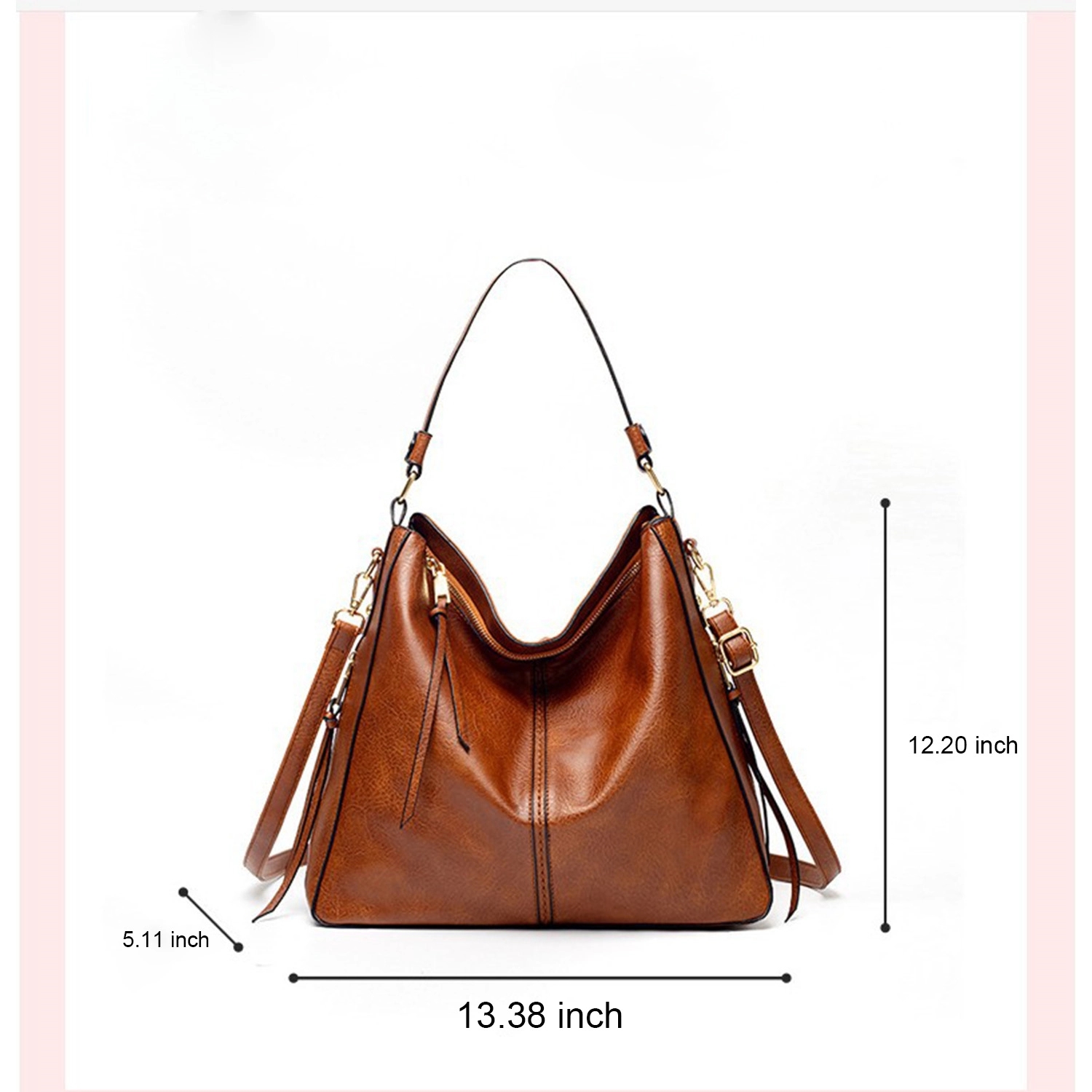 Fashion Handbag PU Crossbody Single Shoulder Leisure Bag 11