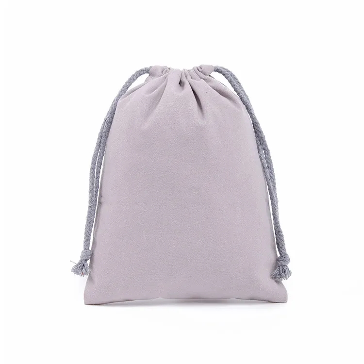 Durable Cotton Muslin Drawstring Sack 14
