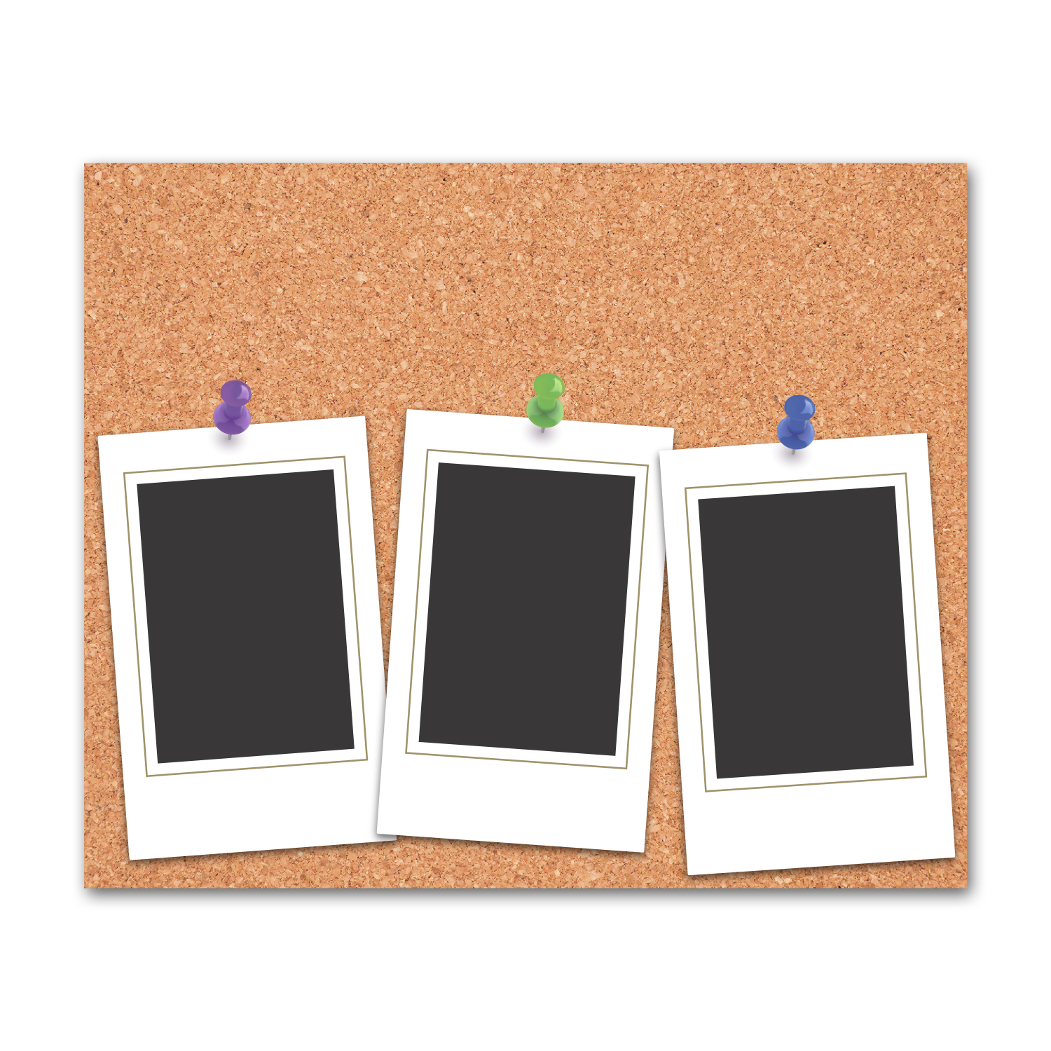 Picture Frame Magnet with 3 Punch Outs 2