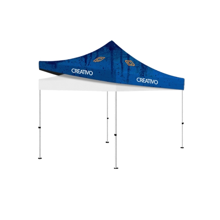 10' x 10' Double-Layer Tent Canopy Cover - Full Bleed Dye-Sublimation 2