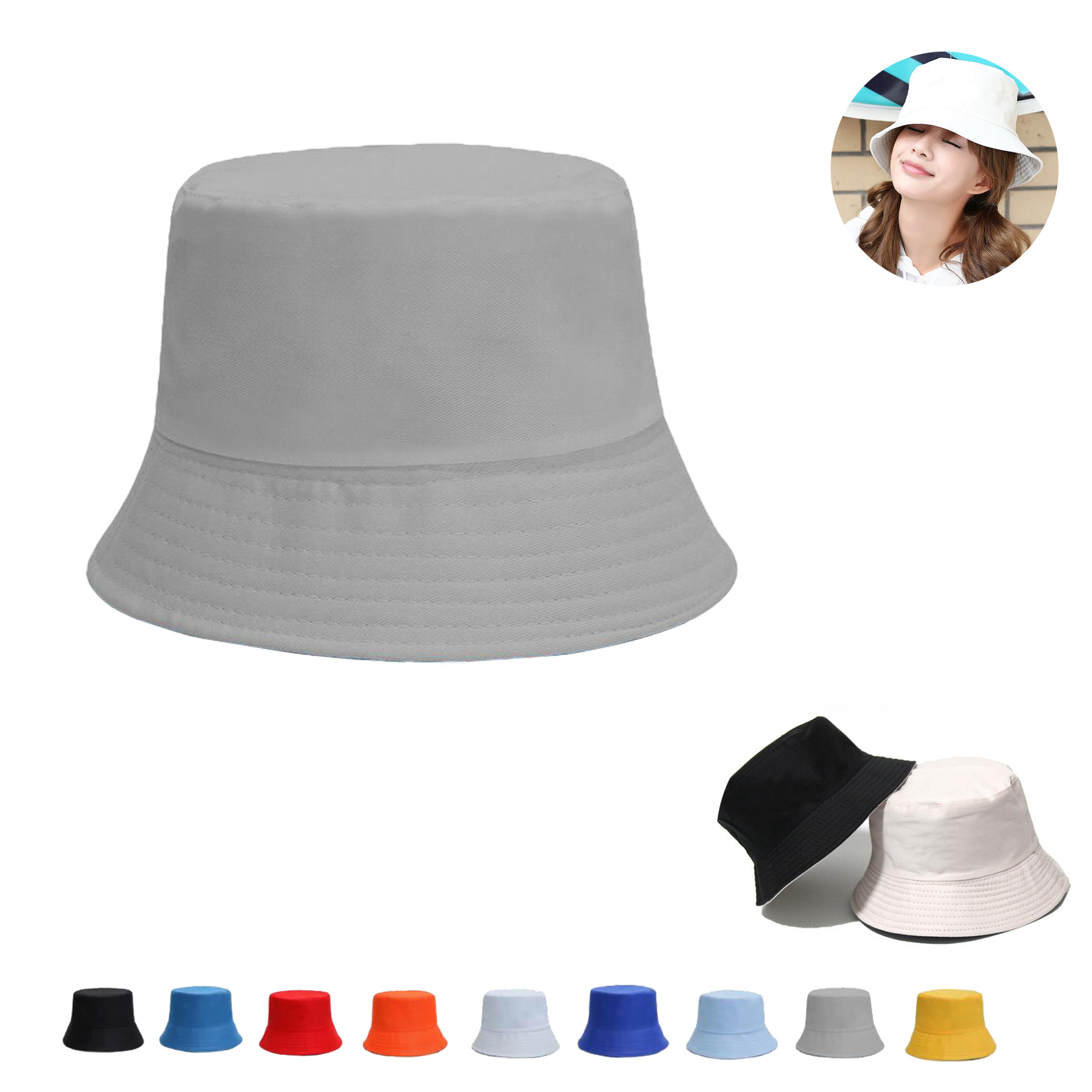 Bucket Sun Hat 1