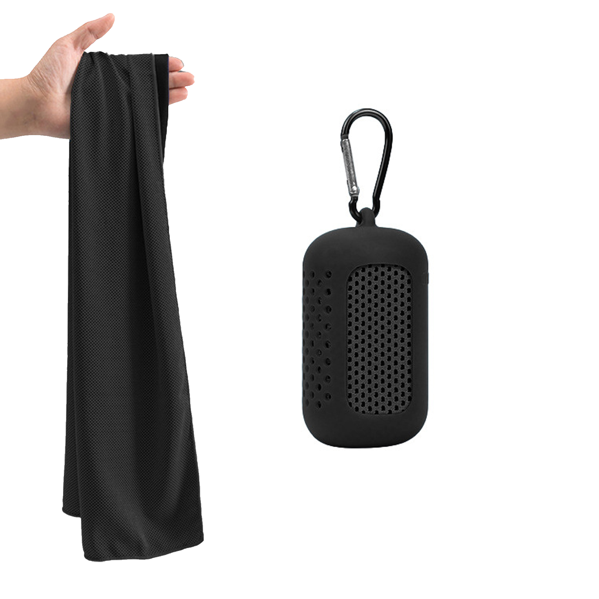 Innovative Portable Cooling Towel with Silicone Set 2