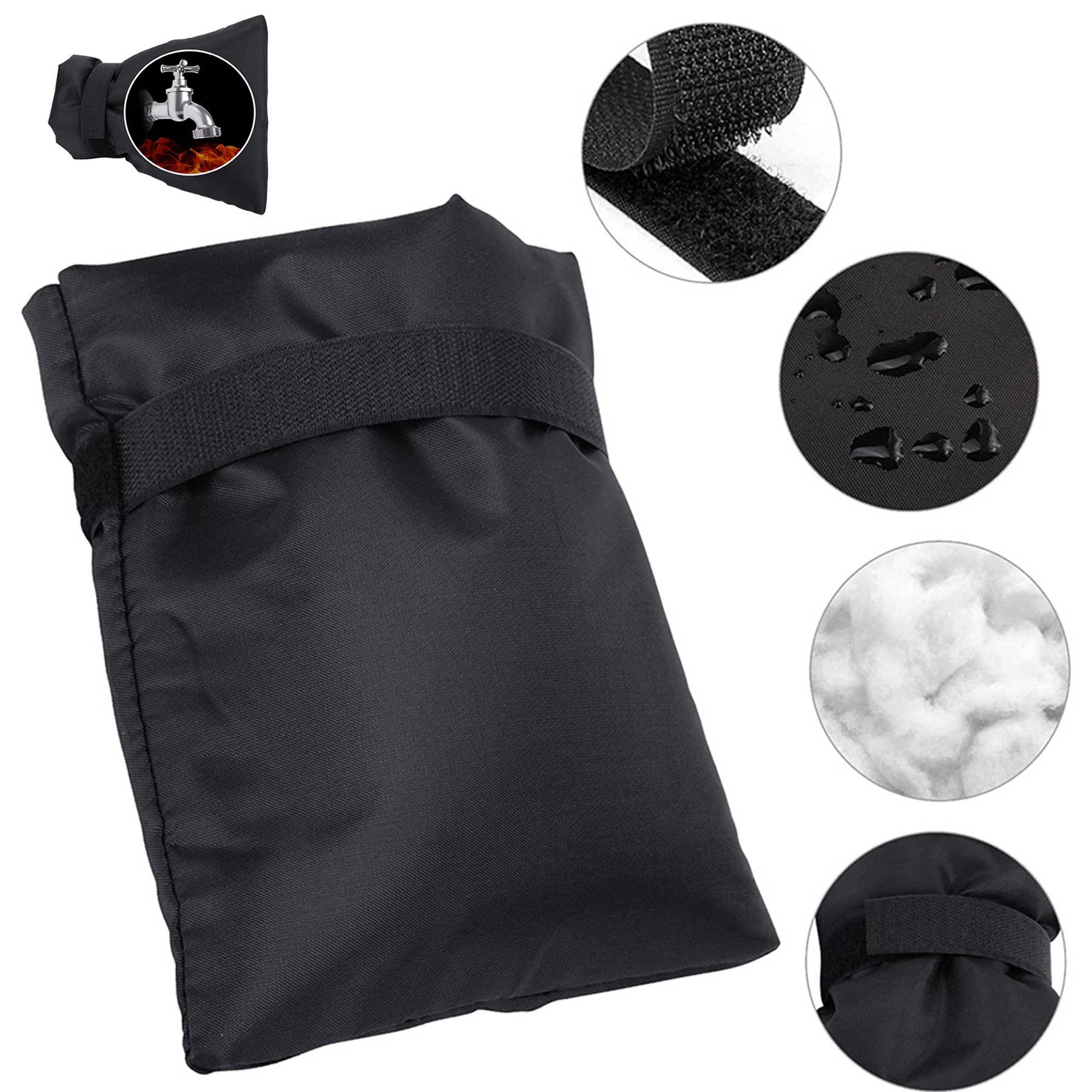 Outdoor Faucet Cover for Winter 2