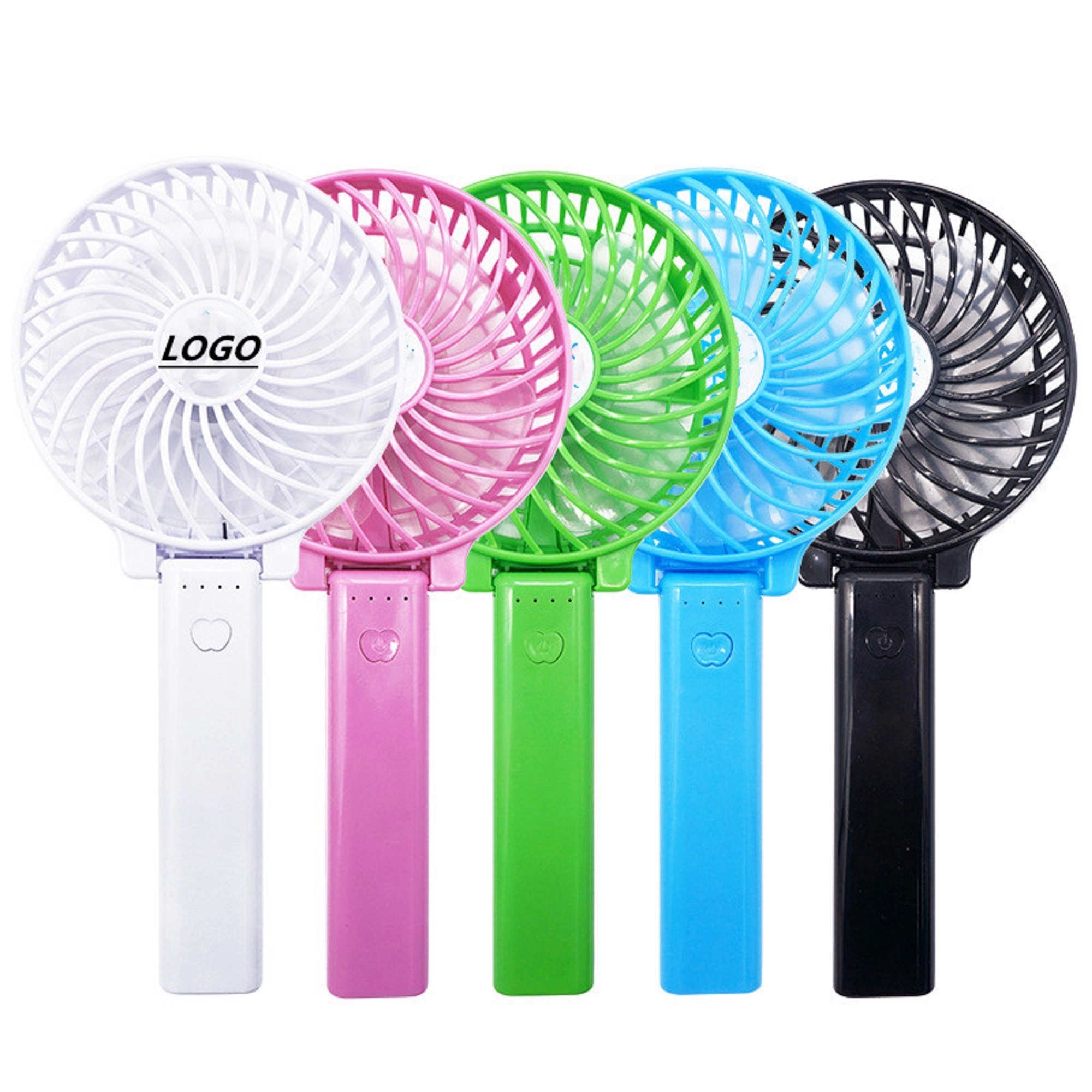 USB Rechargeable Battery Folding Electric Fan 2