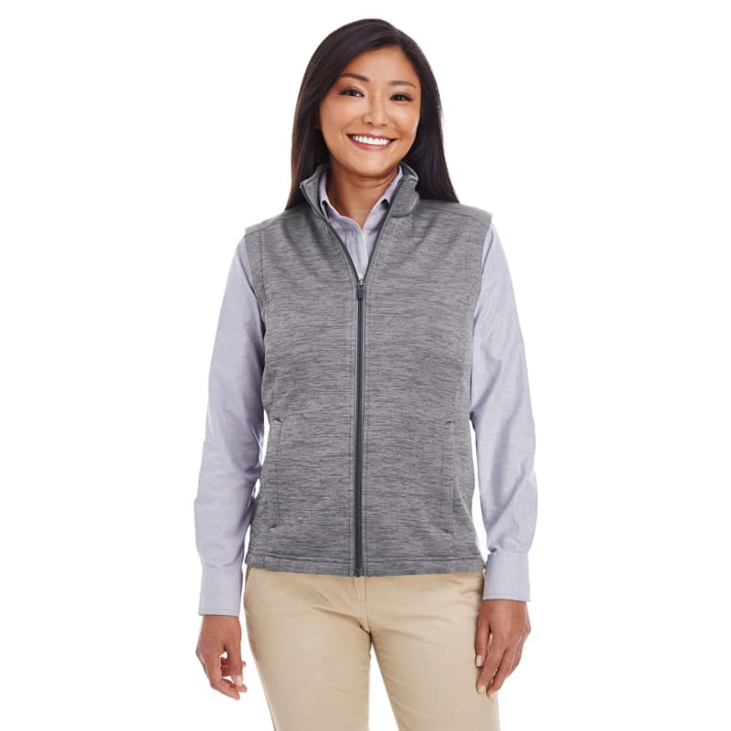 Devon & Jones Ladies' Newbury Mélange Fleece Vest 9